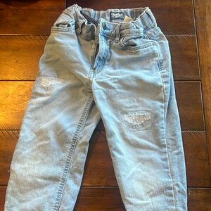Boys size 6 distressed denim jeans -Oshkosh